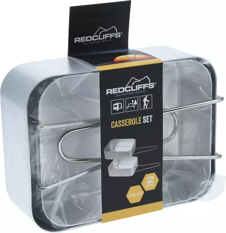 Retkirasiat alumiini 2kpl - Retkiruokailu - 8720573913867 - 1