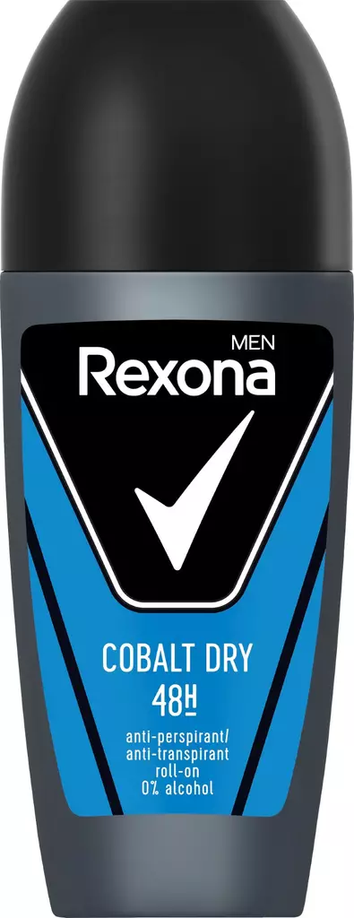 REXONA MEN ROLL ON COBALT DRY 50ML - Hiustenhoito ja hiuskoristeet - 59095507 - 1