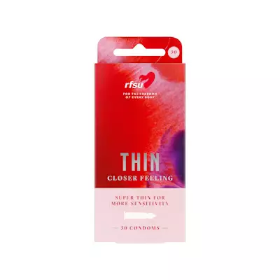 RFSU Thin ohut kondomi 30kpl - Ehkäisy ja seksuaalisuus - 7310573000257 - 1