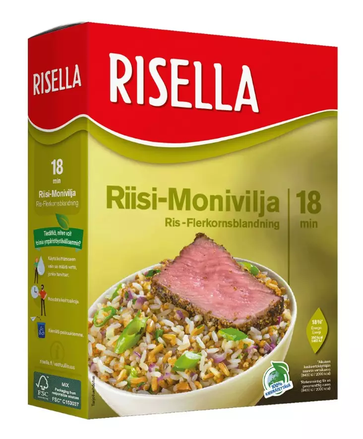 Risella riisi-monivilja 800g - Riisit - 8410184019767 - 1