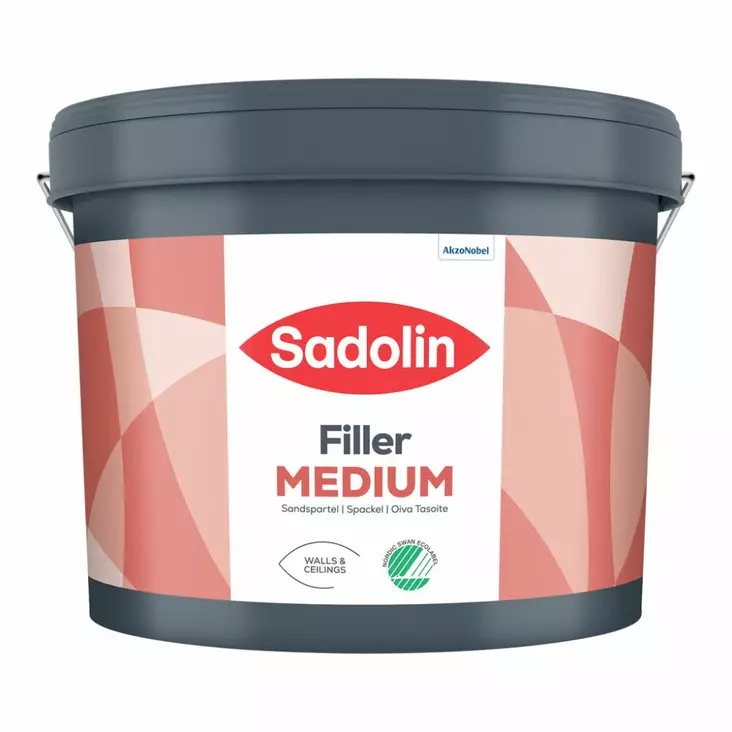 Sadolin Oiva seinätasoite medium 2,5L - Tasoitteet - 7391306301957 - 1