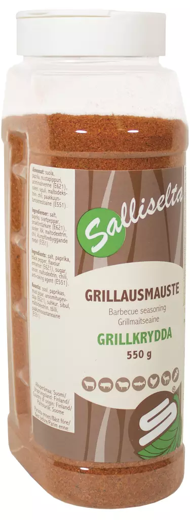 Sallinen grillausmauste 550G - Mausteet - 6436501005147 - 1