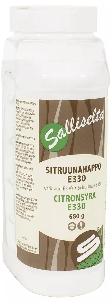Sallinen Sitruunahappo 680g - Mausteet - 6436501005697 - 1