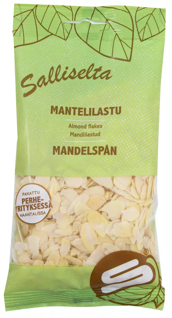 Salliselta Mantelilastu 70g - Kuivatuotteet ja leivonta - 6436501000357 - 1