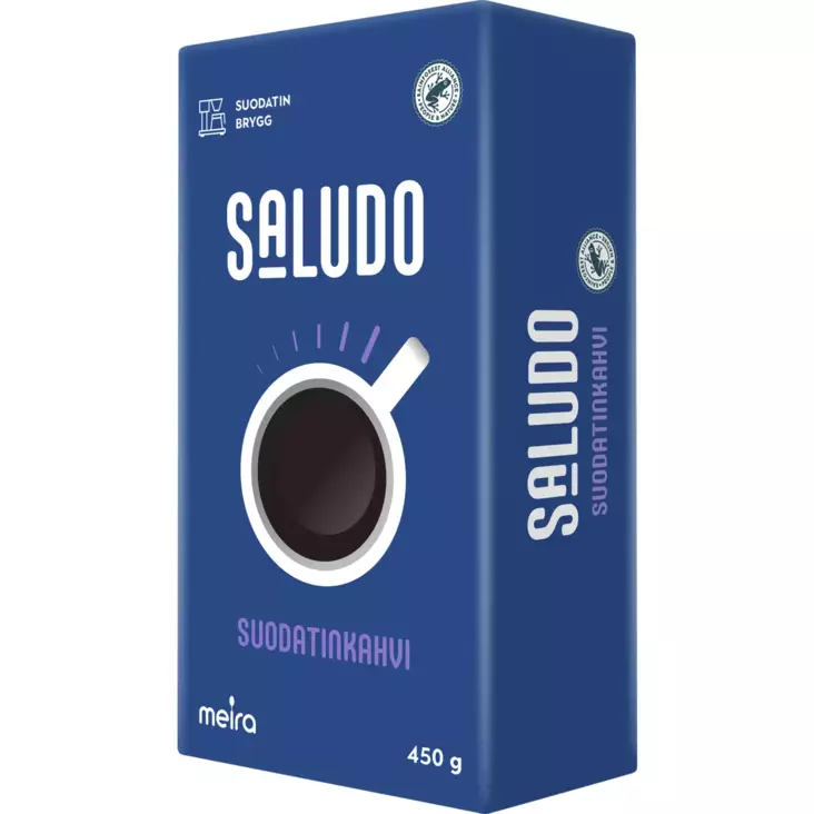 Saludo suodatinkahvi 450g - Kahvit - 6420101443447 - 1