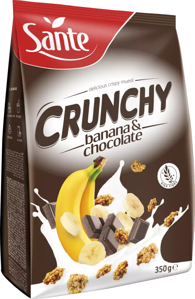 Sante Crunchy kauramuromysli 350g - Murot, myslit ja hiutaleet - 5900617002617 - 1