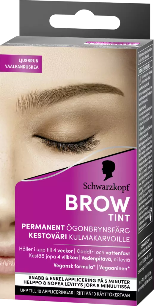 Schwarzkopf Brown Tint Light Brown - Meikit - 7332531121927 - 1