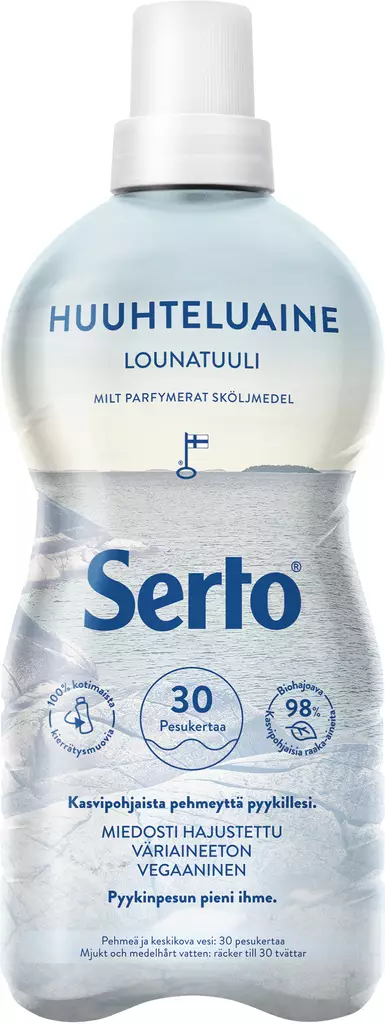 Serto Lounatuuli huuhteluaine 750ml - Pyykinpesu- ja huuhteluaineet - 6417964579277 - 1