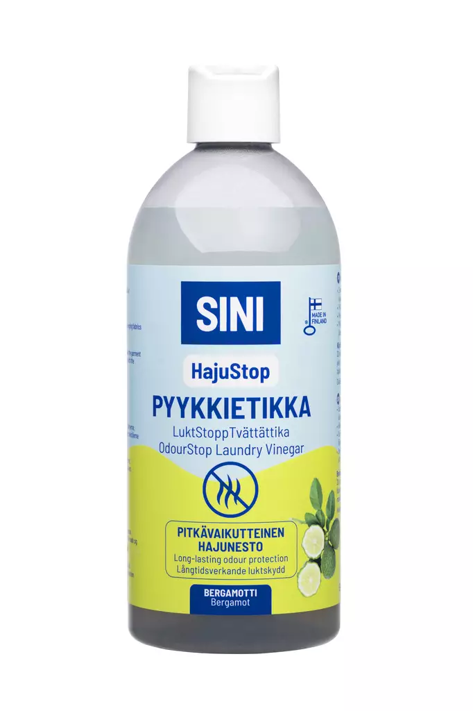 Sini pyykkietikka bergamotti hajustop - Pyykinpesu- ja huuhteluaineet - 6423800070617 - 1