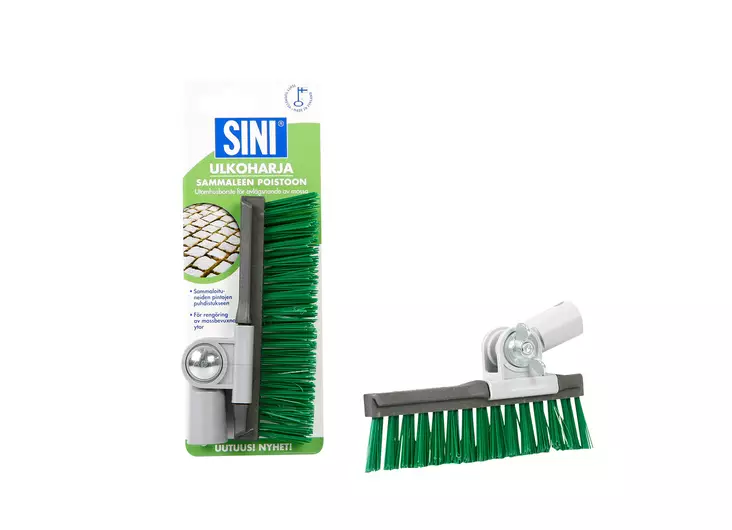 Sini ulkoharja sammaleen poistoon - Pihaharjat - 6423800164507 - 1