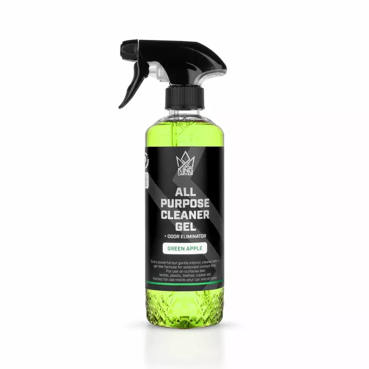 Sisätilojen puhdistusaine King Carthur APC GEL + Odor Eliminator Green Apple, 500 ml - Verhoilun pesu- ja hoitoaineet - 6440005101397 - 1