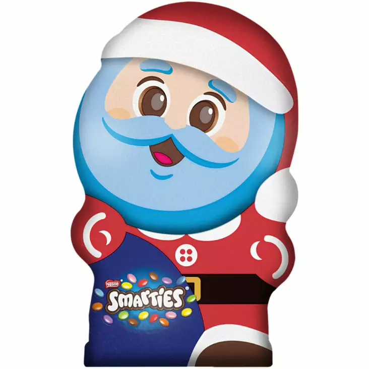 Smarties Joulupukki 85g - Joulumakeiset - 42370307 - 1