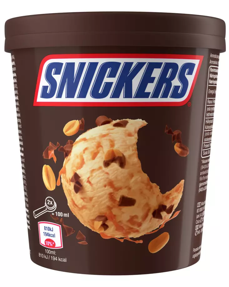 Snickers jäätelö 450ml - Kissat - 5000159558587 - 1
