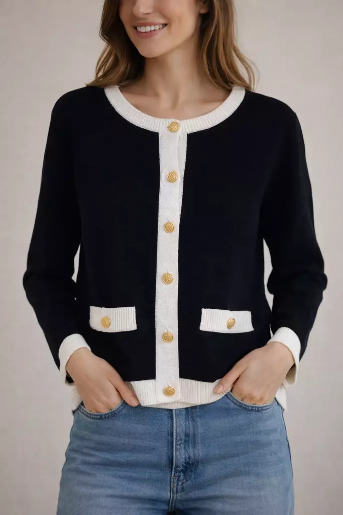 Soda neuletakki musta - Naisten paidat ja puserot - 7330564157955 - 1