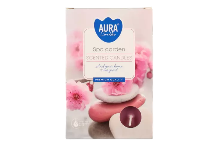 Spa garden tuoksulämpökynttilä 6kpl - Tuoksukynttilät - 5906927020457 - 2