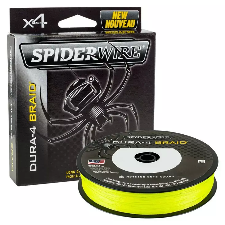 Spiderwire Dura4 Braid Yellow 0,25mm 150m - Siimat - 022021639137 - 1