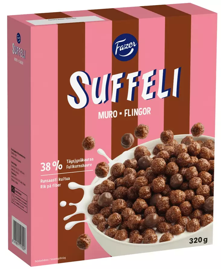 Suffeli muro 320g - Murot, myslit ja hiutaleet - 6419811117007 - 1