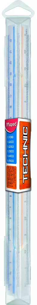 Suhdeviivain Maped 1:100/1:500 - Pyyhekumit, teroittimet, viivaimet - 3154142400147 - 1