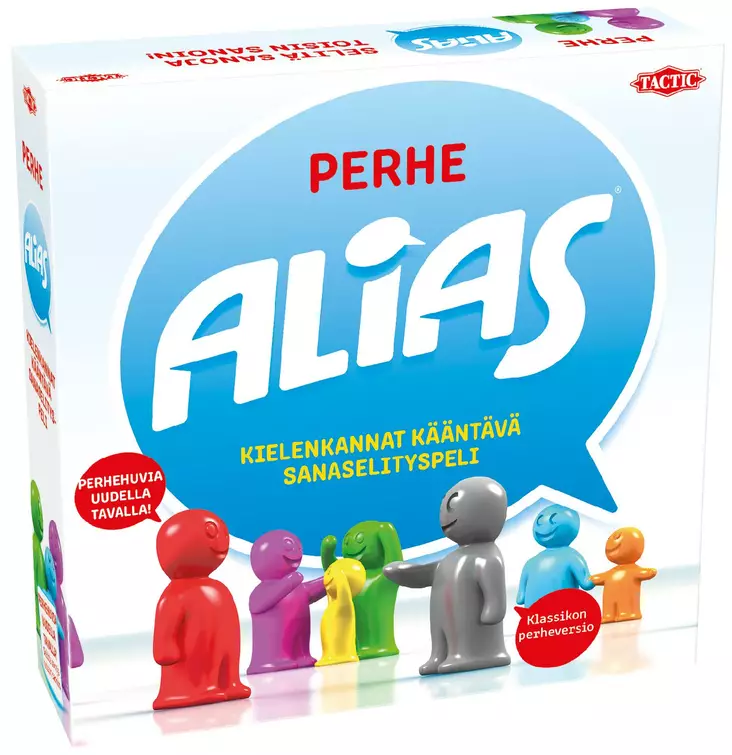 TacTic Perhe Alias peli - Lautapelit ja seurapelit - 6416739531847 - 1
