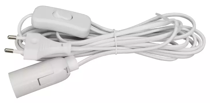 Tähtijohto 3,5m E14 valkoinen - Valaisintarvikkeet - 6438140994097 - 1