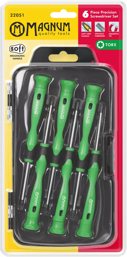 Tarkkuusruuvitalttasarja TORX 6-os. - Torx-avaimet - 6418868220517 - 1