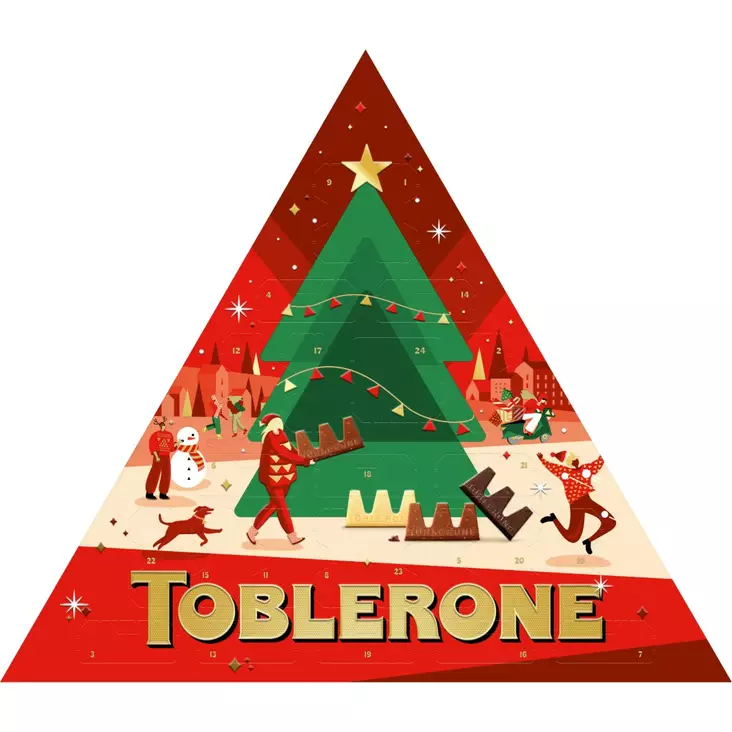 Toblerone suklaakalenteri 200g - Joulumakeiset - 7622210598837 - 1