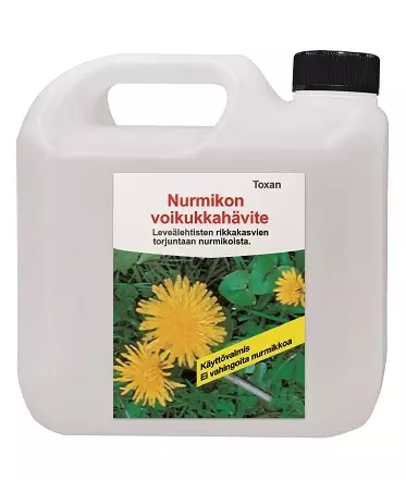 Toxan nurmikon voikukkahävite 3L - Rikkakasvien torjunta-aineet - 6414505118407 - 1