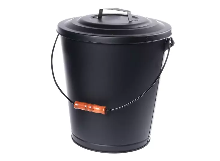 Tuhkaämpäri sangalla 37cm - Takka ja nuohoustarvikeet - 6410412590817 - 2