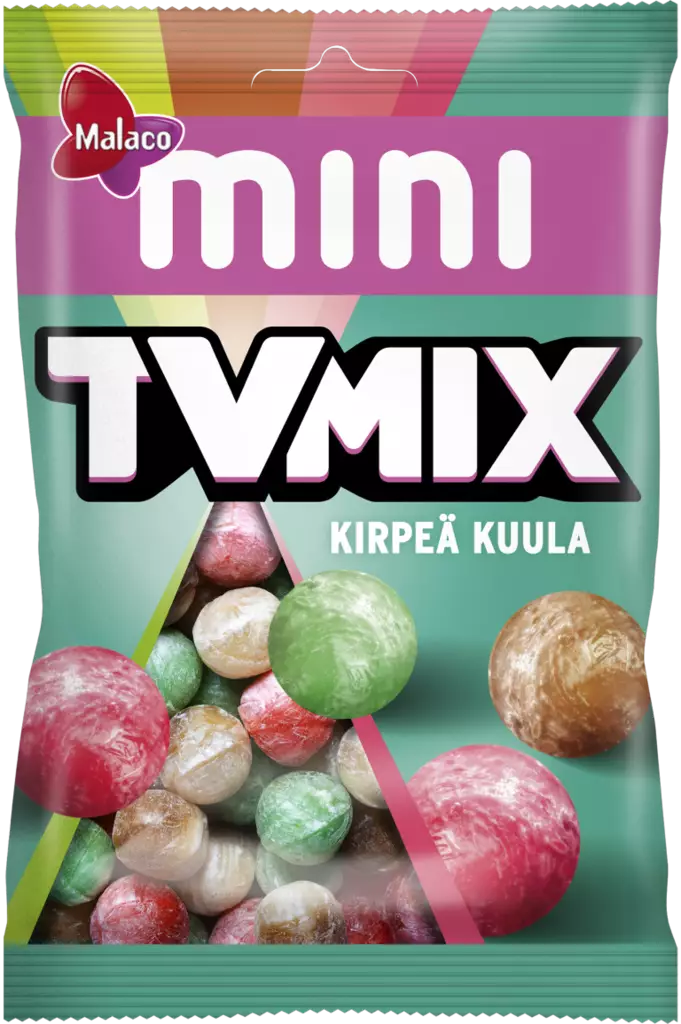 TV Mix Mini Kirpeä Kuula 90g - Makeiset - 6420256913857 - 1