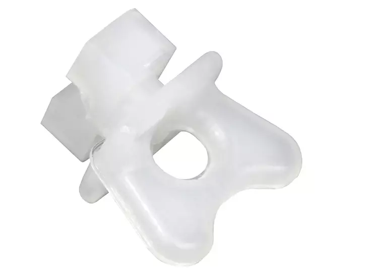 U-kiskon pysäytin 2kpl muovi - Verhotangot ja verhotarvikkeet - 6417012075027 - 1