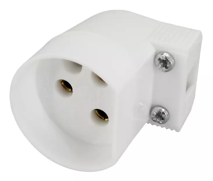 Valaisinjatkopistorasia 0-luokka - Pistorasiat - 6438140901057 - 1