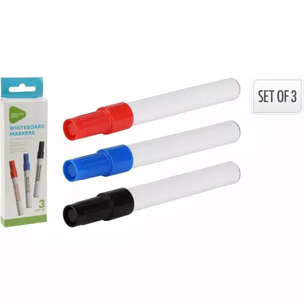 Valkotaulutussi 3kpl - Tussit, kuitukynät ja korostuskynät - 8720573596527 - 1