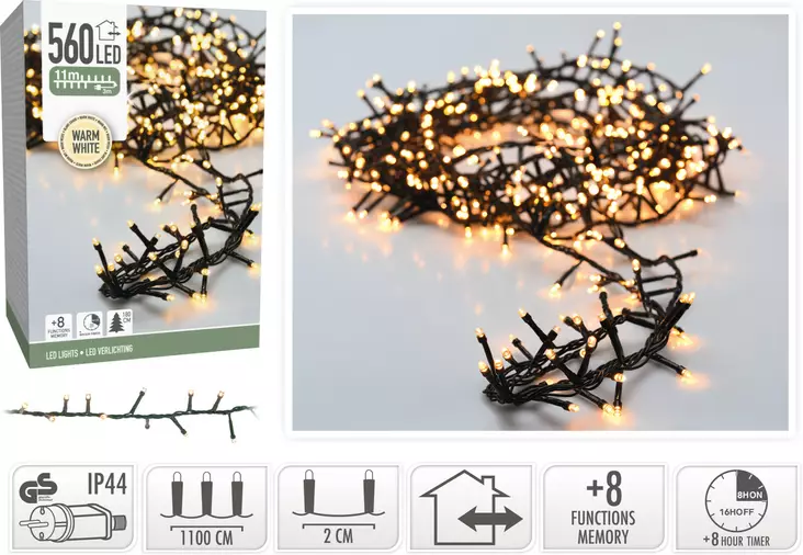 Valosarja micro cluster led500 - Jouluvalot - 8720573812337 - 1