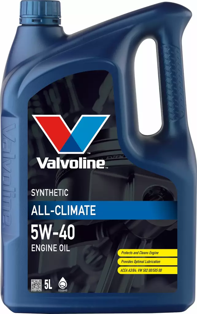 Valvoline All Climate 5W-40 5L - Moottoriöljyt - 8710941021607 - 1