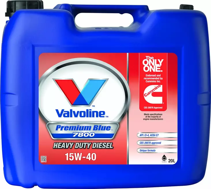 Valvoline Premium blue 7800 15W40 PL 20L - Moottoriöljyt - 8710941020617 - 1