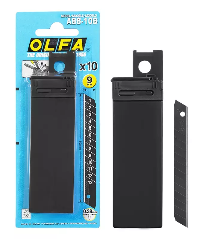 VARATERÄ 9MM ERIKOISTERÄVÄ 10KPL/PKT - Katkoteräveitset ja terät - 091511501117 - 1