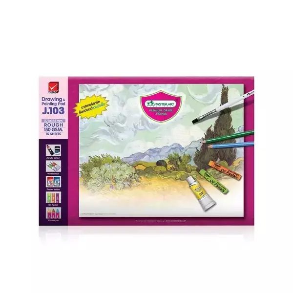 Väritys- ja piirustuslehtiö - Vihkot, lehtiöt, muistikirjat - 8851907152277 - 1