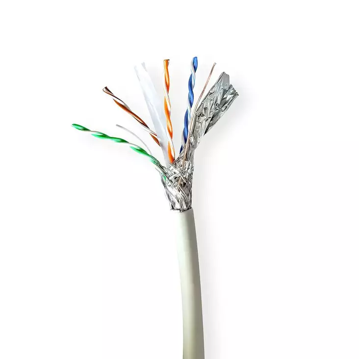 Verkkokaapeli rulla cat6a 305m sisäkäyttöön sf/utp - Verkkokaapelit - 5412810399727 - 1