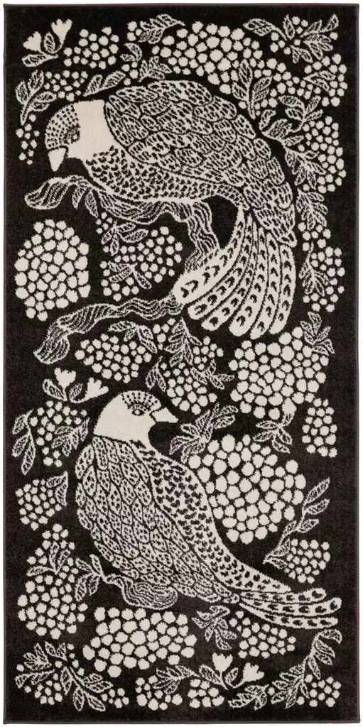 Viserrysmatto harmaa 100x150cm - Keskilattiamatot - 6411720587247 - 1