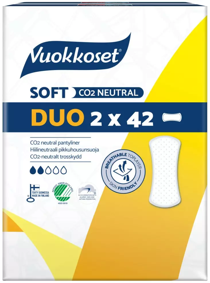 VUOKKOSET DUO SOFT 2*42 PHS - Hiustenhoito ja hiuskoristeet - 6414100700397 - 1
