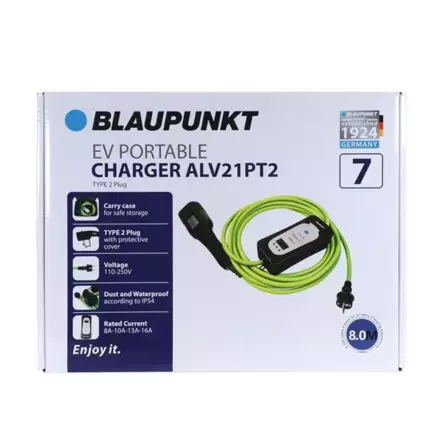 BLAUPUNKT SÄHKÖAUTON LATAUSKAAPELI - Asennusjohdot ja kaapelit - 5714652000138 - 2