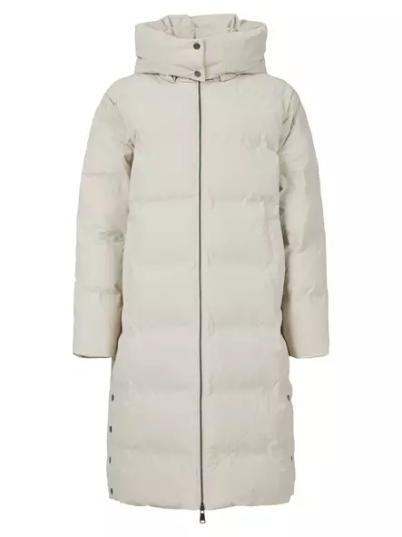 Brandtex pitkä toppatakki beige 42 - Naisten toppatakit - 5713242400228 - 2