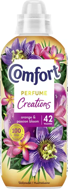Comfort orange & passion bloom Huuhteluaine Pitkäkestoinen tuoksu 762 ml - Pyykinpesu- ja huuhteluaineet - 8720181638718 - 1