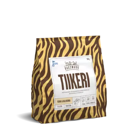 DM Tiikeri kana-kalkkuna steril&akt.500g - Mainos - 6430066384648 - 1