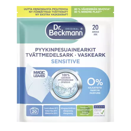 Dr Beckmann magic leaves sensitive - Erikoispesuaineet - 4008455614618 - 1