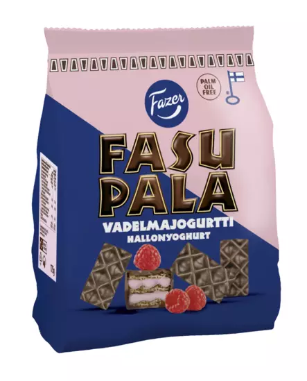 Fazer Fasupala vadelmajogurtti 175g - Elintarvikkeet - 6416453075818 - 1
