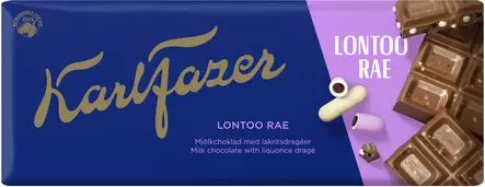Fazer Lontoo rae suklaalevy 180g - Suklaat - 6416453014398 - 1