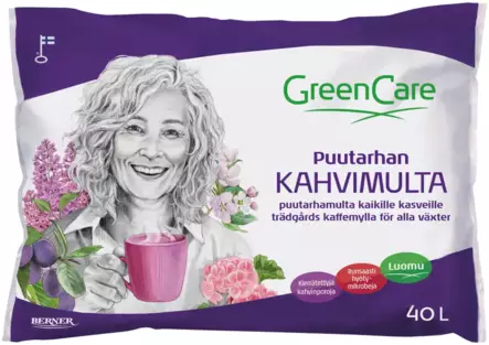Greencare Puutarhan kahvimulta 40l - Mullat ja turpeet - 6414505187298 - 1