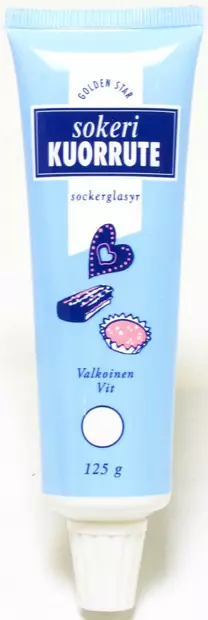 Gs sokerikuorrute valkoinen 125g - Mausteet - 6434800006858 - 1