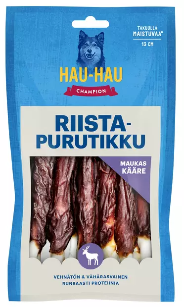 Hau-Hau Champion puruluut purutikku 11kpl 100g riista - Koiran luut - 6430069589958 - 1